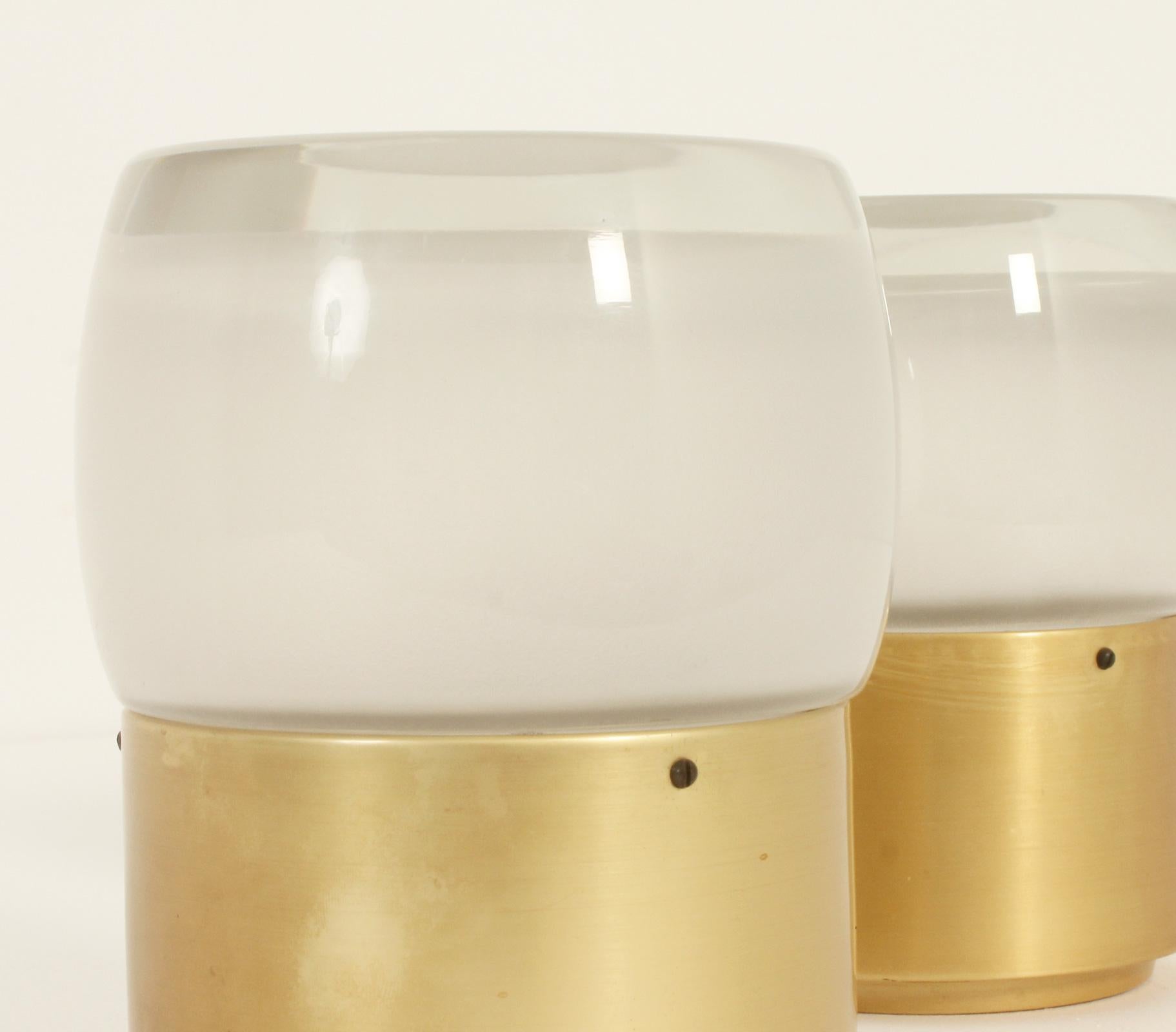 Set of Four Flush Mounts by Staff Leuchten, Germany, 1960's For Sale 6