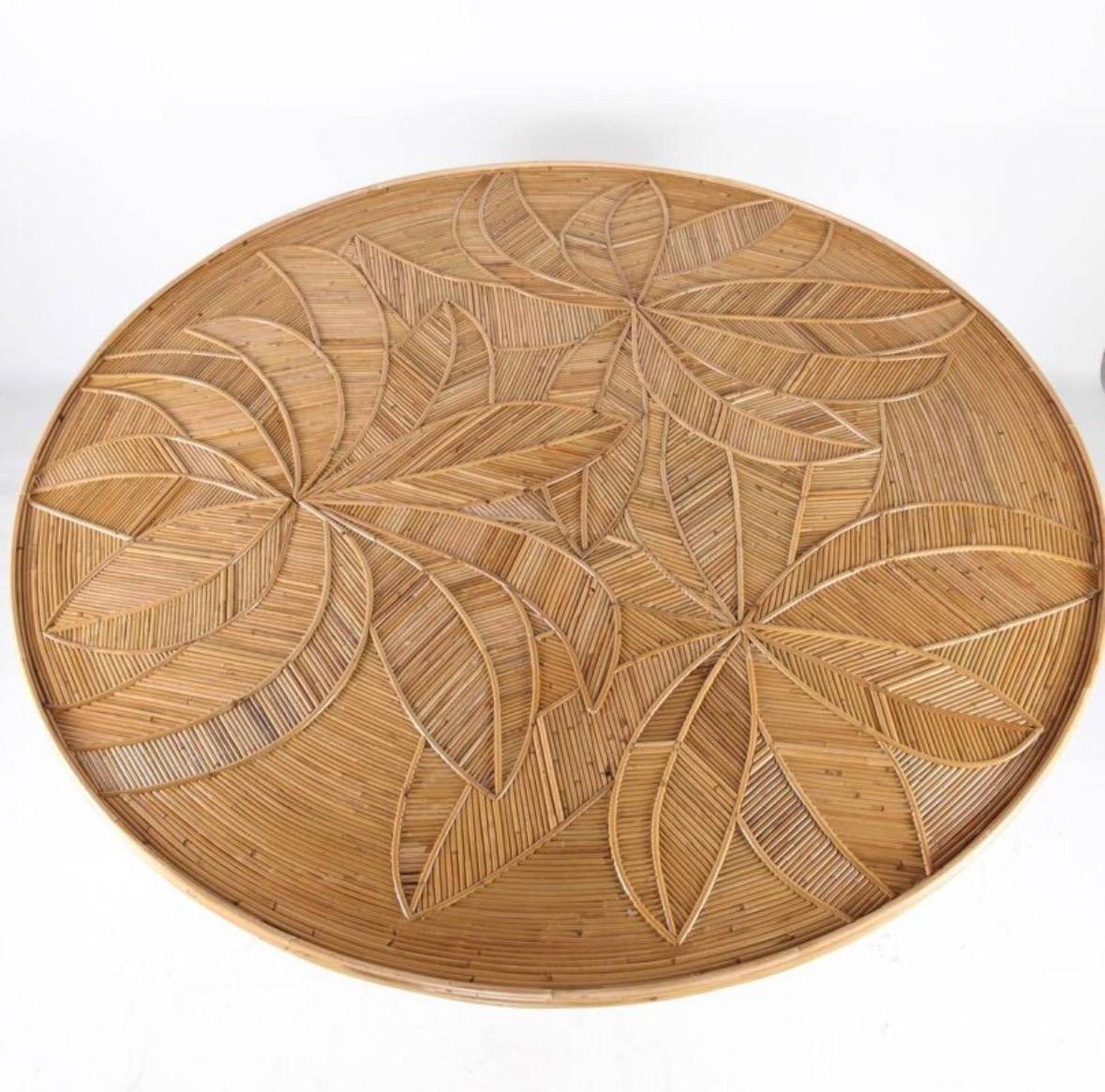 Pair of rattan « coconut tree/ palm tree » sconces 74