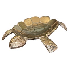 Vintage Turtle Trinket Dish or Ashtray.