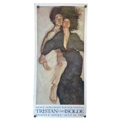1981 Tristan und Isolde Opera Poster by David Kreitzer Pacific Northwest Wagner