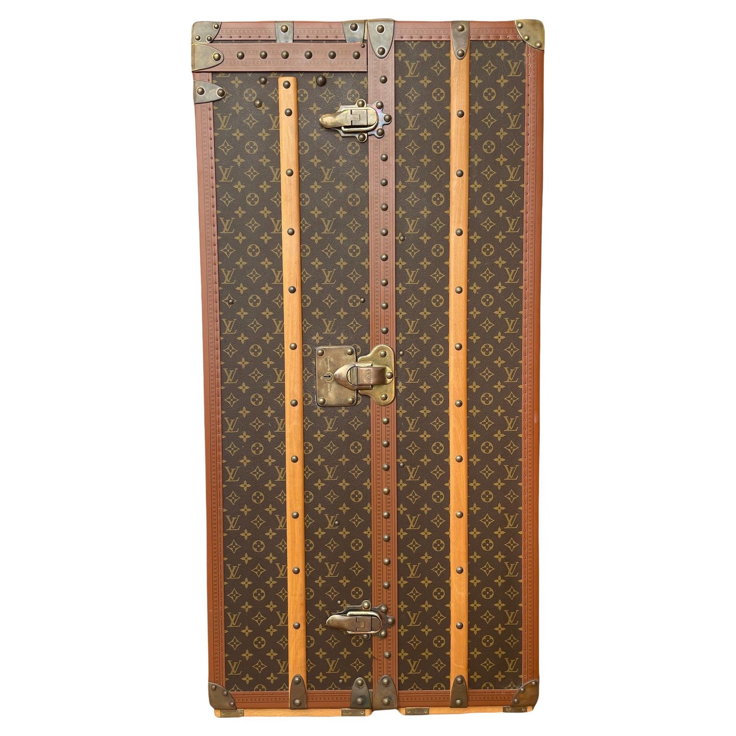 Brown Monogram Coated Canvas Steamer Trunk, 1931-1939, Handbags &  Accessories, 2023