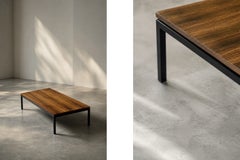 Vintage Low Mid-Century Modern Teak Coffee Table, Denmark, 1970s