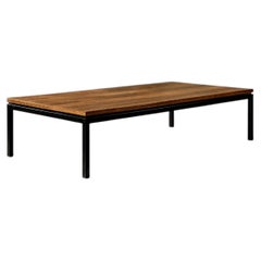 Vintage Low Mid-Century Modern Teak Coffee Table, Denmark, 1970s