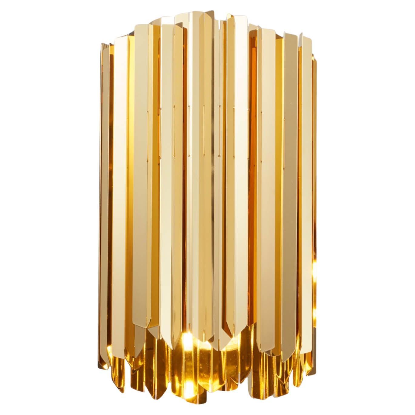 Pendentif Facet en or poli, homologué UL par Tom Kirk