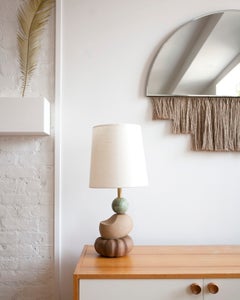 Huron Lamp, Contemporary Handmade unique Ceramic Stoneware, postmodern sculpture