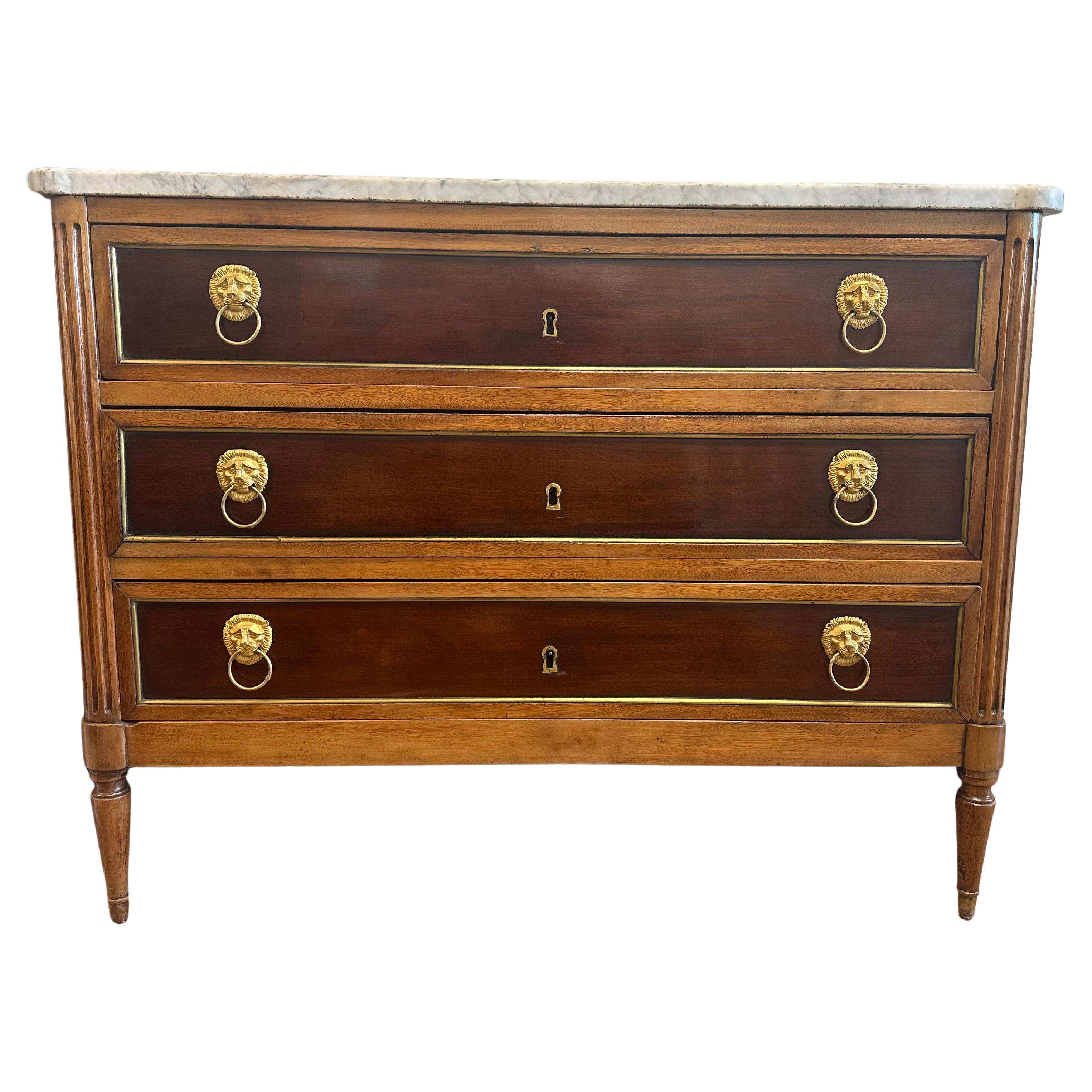 Louis XVI Chest of Drawers For Sale