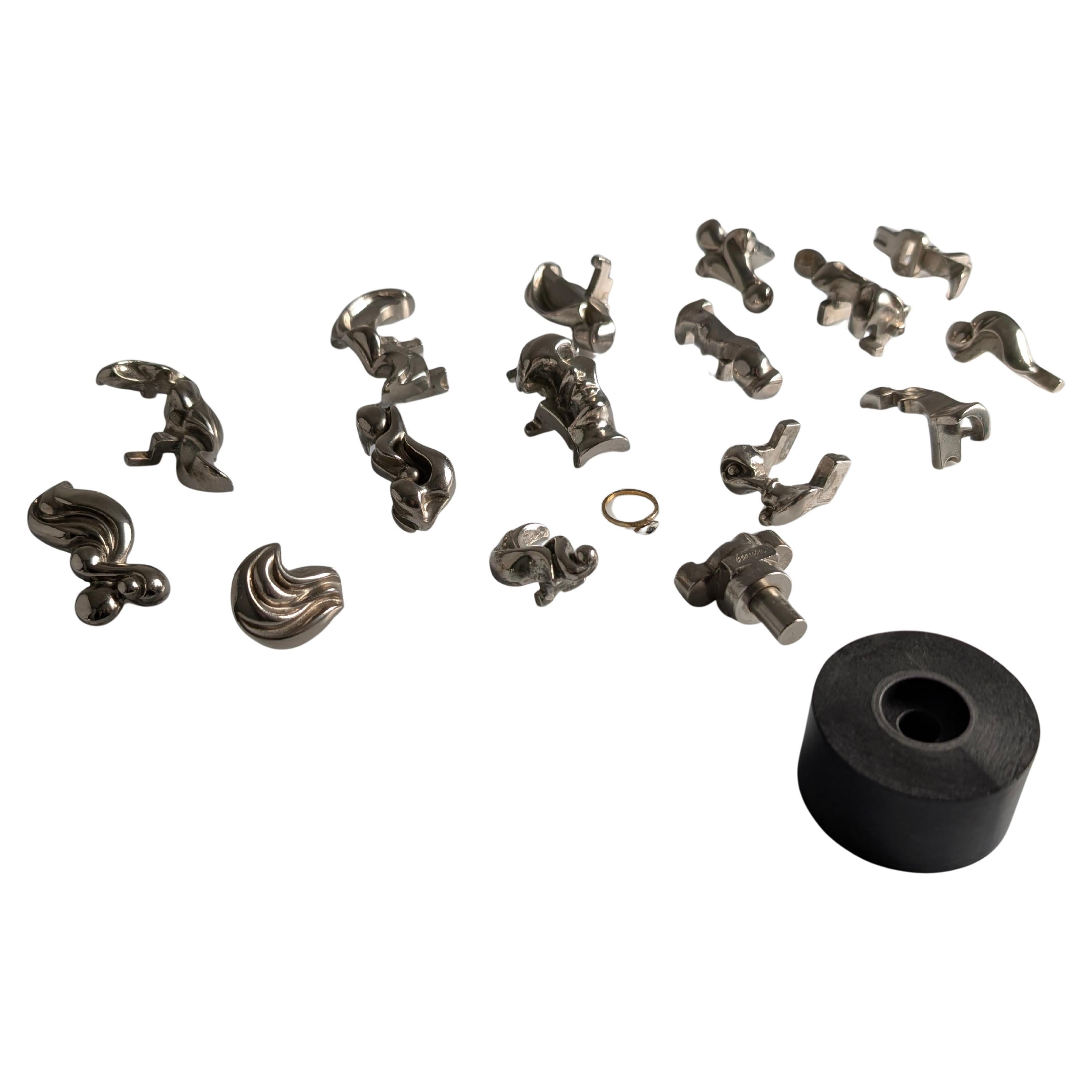 Scultura Jewell Puzzle di Miguel Berrocal, anni 
60 in vendita