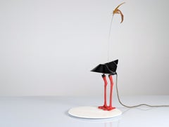 Ingo Maurer Bibibibi Table Lamp, Signed, Germany, 1980s