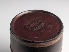 Partagas Majestuosos Cuban Wooden Cigar Barrel Humidor, Mid-20th Century
