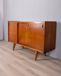 Credenza vintage anni 70 in legno di teak design Italiano