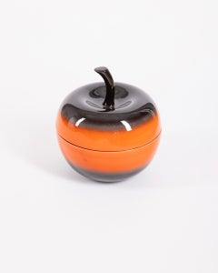 Vintage 1970s Ceramic Apple Container, Designed by Ceramica SIC