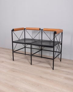 “Lariana" 1980s Bench design Marco Seveso and Gigi Trezzi for Felicerossi
