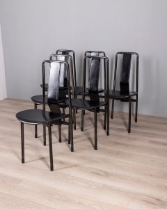Mod. Irma Chairs by Achille Castiglioni for Zanotta, 1970s, Set of 6