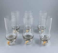 Gucci - 6 Silver-plated Glasses