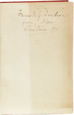 DODGSON - Lewis Carroll Through The Looking-Glass. INSCRIBED BY ALICE HARGREAVES