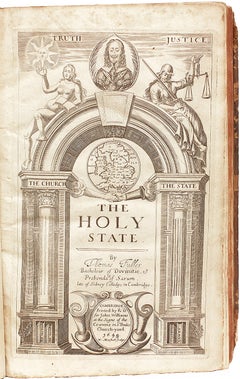 FULLER, Thomas. The Holy State. 1648 - SECOND EDITION ENLARGED