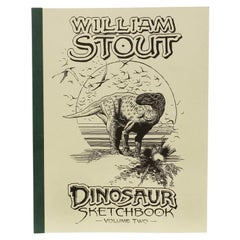 William Stout Dinosaur Sketchbook. Vol. 2 - 2000 - SIGNED LIMITED EDITION