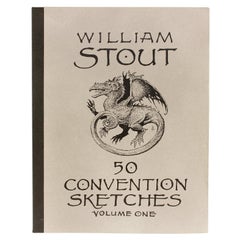 William Stout 50 Convention Sketches. Volume One. ( 1 ) - 1992 - FIRST EDITION