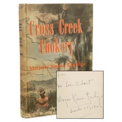 Marjorie Kinnan RAWLINGS. Cross Creek Cookery. 1942 - FIRST EDITION - INSCRIBED