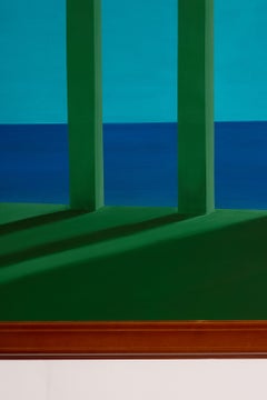 “Infinity and Beyond” Acrylic Painting, Italy, 1980s