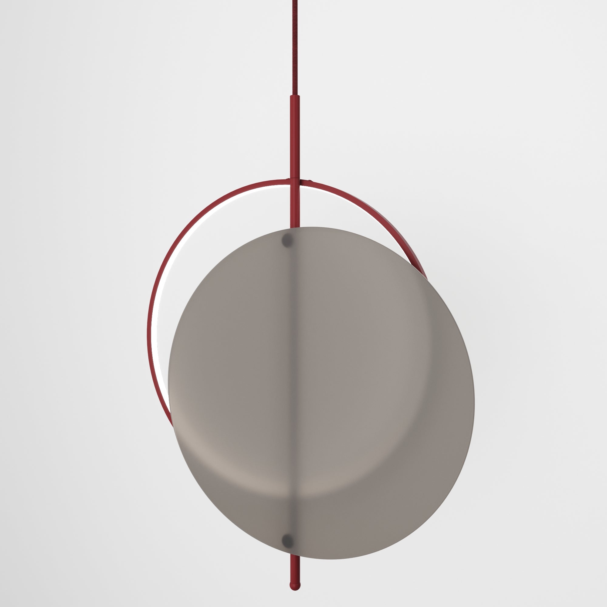 Minimalistic Pendant Lamp, Glass Edition, Modern Style For Sale