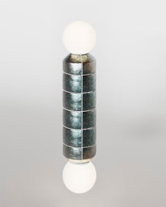 Lampe murale organique moderne wabi sabi brutaliste du milieu du siècle dernier