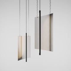 Modern Ceiling Pendant Light - Led Panel Lamp - Anisotropy - Medium