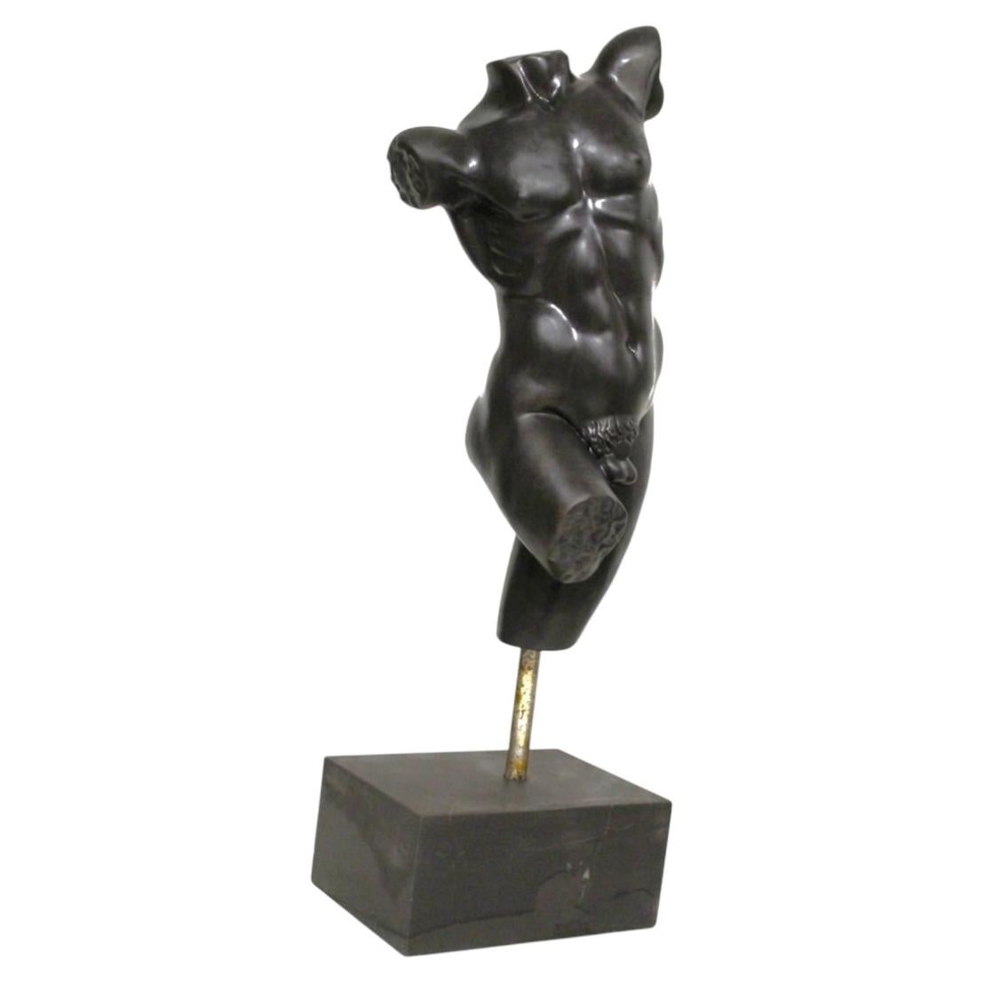 Black Marble Torso For Sale