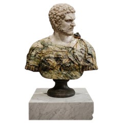Marble bust of Caracalla