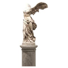 Marble sculpture of Nike, 83 cm high