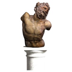 Sculpture représentant le torse de Laocoon