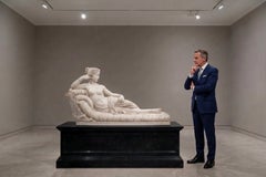Large Paolina sculpture in marble after Canova
