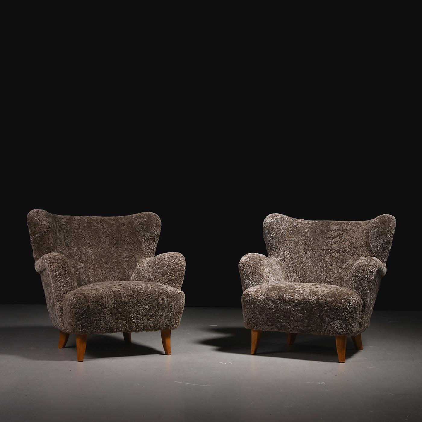 Pareja de sillones finlandeses 