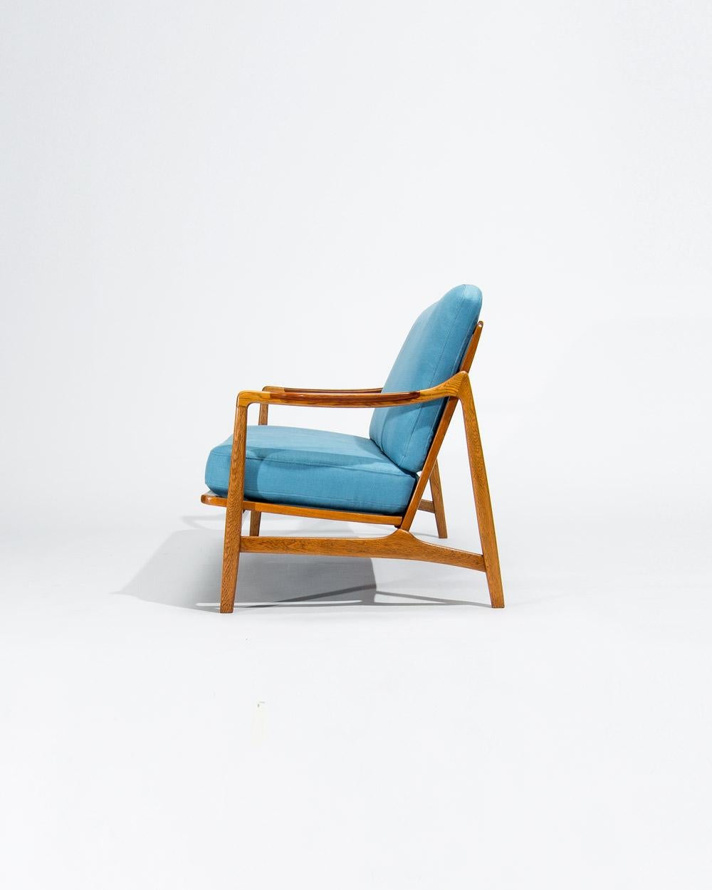 1950er Sofa 2 Sitzer von Tove und Edvard Kindt-Larsen Dänisches Mid Century Design (Mitte des 20. Jahrhunderts) im Angebot