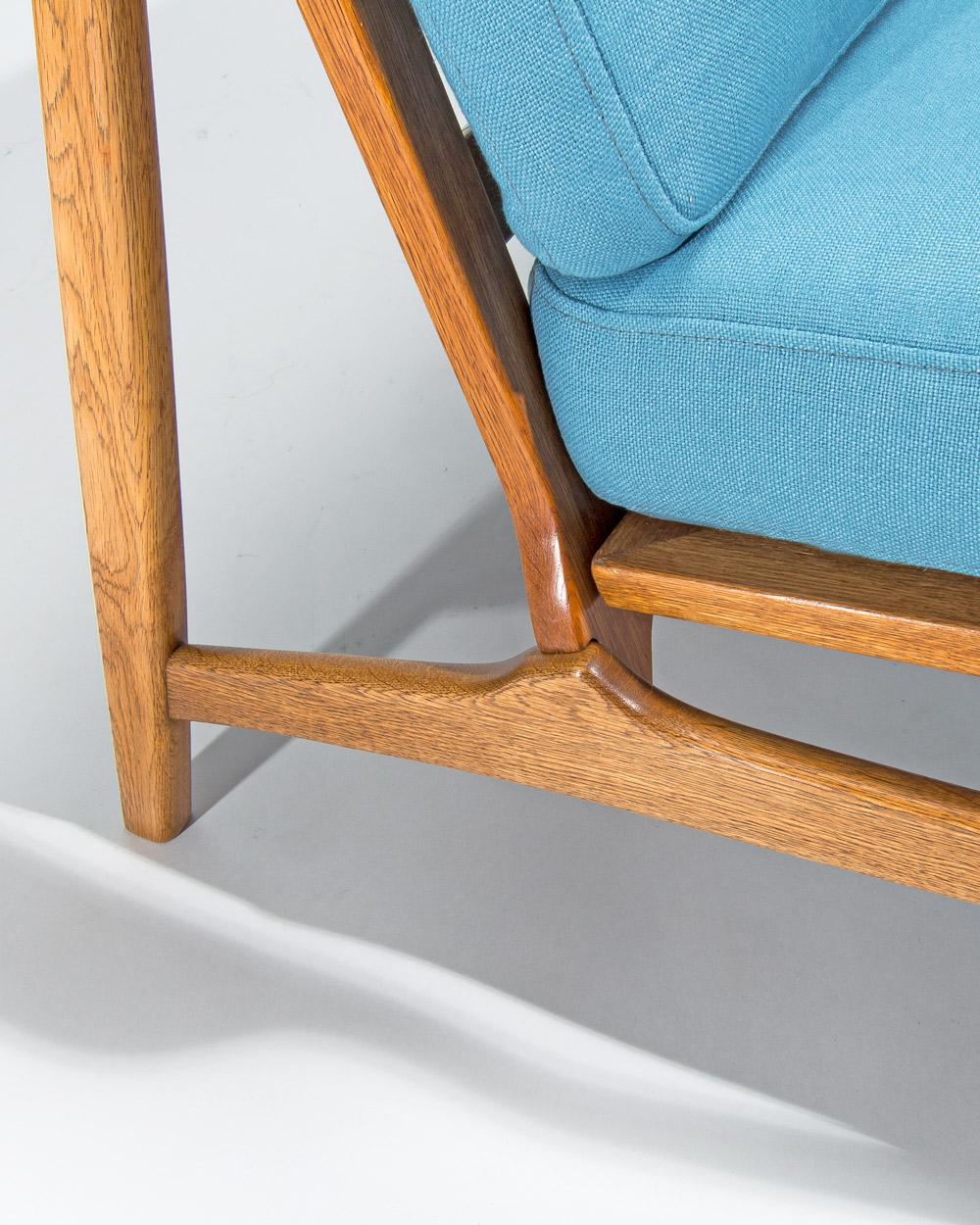 1950er Sofa 2 Sitzer von Tove und Edvard Kindt-Larsen Dänisches Mid Century Design im Angebot 3