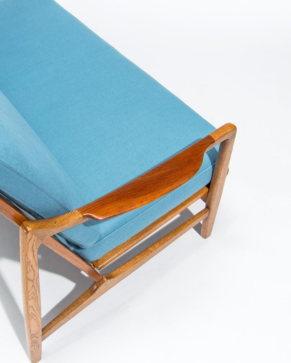 1950er Sofa 2 Sitzer von Tove und Edvard Kindt-Larsen Dänisches Mid Century Design im Angebot 1