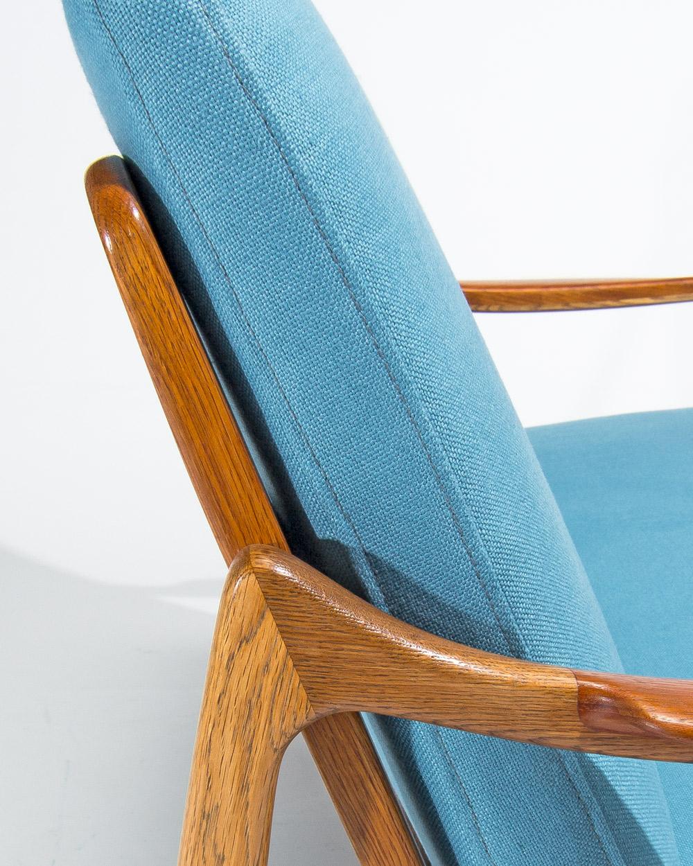 1950er Sofa 2 Sitzer von Tove und Edvard Kindt-Larsen Dänisches Mid Century Design im Angebot 2
