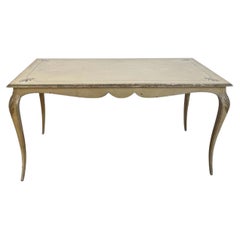 1920's French Painted & Gilded Louis XV Revival Kitchen, Dining Or Centre Table