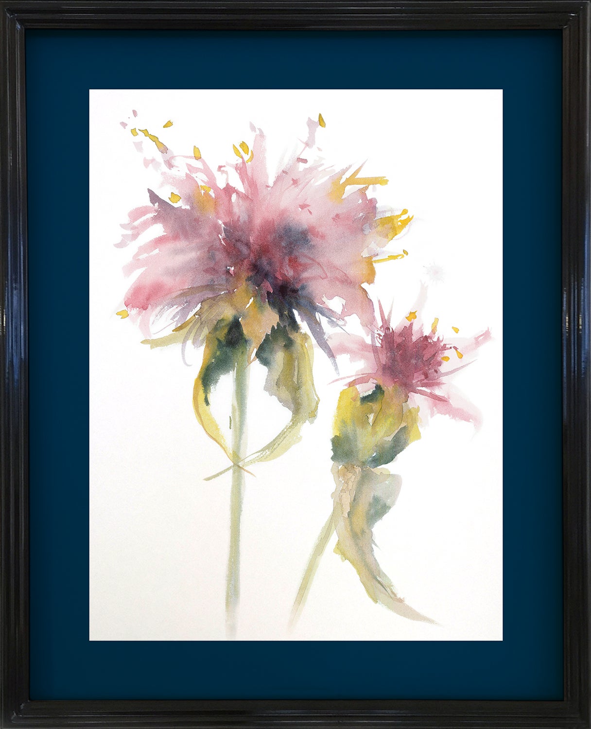 Floral Watercolor Painting For Sale