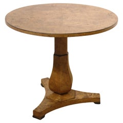 Antique 19th Century Fine Biedermeier Maple Table. Vienna, c. 1830. 