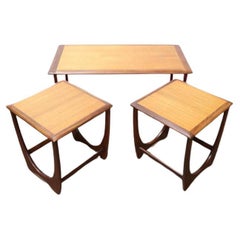 Mid Century Modern Vintage Teak Nesting Tables by G Plan Fresco Range