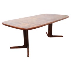 Ausziehbarer dänischer Vintage-Esstisch aus Rosenholz von Skovby, Mid-Century Modern