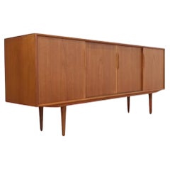 Mid Century Modern Vintage Teak by Axel Christensen Danish Sideboard Credenza