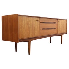 Mid Century Modern Vintage Teak Credenza Sideboard by Younger Danish Style