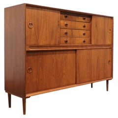 Mid Century Modern Vintage Teak Danish Buffet Credenza