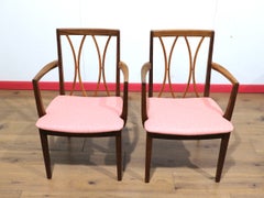 Mid Century Modern Vintage Teak British Dining Chairs by G Plan x 8