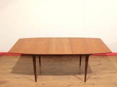 Mid Century Modern Vintage Teak British Extending Dining Table by Mcintosh