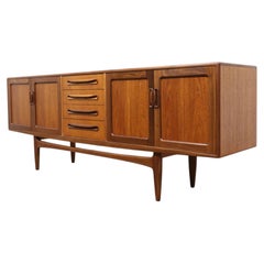 Mid Century Modern Vintage Teak British Sideboard Credenza by G Plan