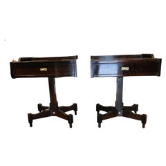 Pair of Vintage Nightstands by Claudio Salocchi 1960s for Sormani, Italy