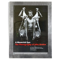 Francis Bacon - John Deakin Framed Photographic Exhibition Poster, Vintage Frame